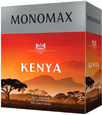 Чай чорний Monomax Kenya 200 г (100 шт. х 2 г)